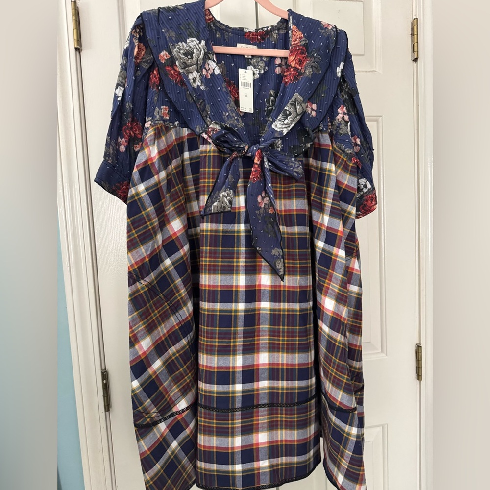 NWT Pilcro Short-Sleeve Bow-Front Tunic
Mini Dress by Anthropologie